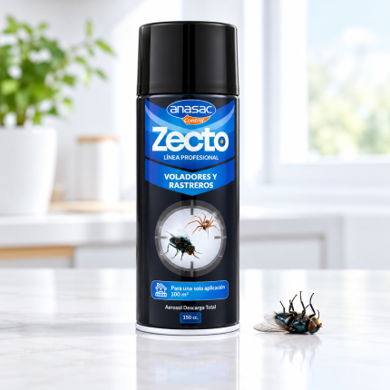 Insecticida Zecto Descarga Total Aerosol 150 ml Anasac