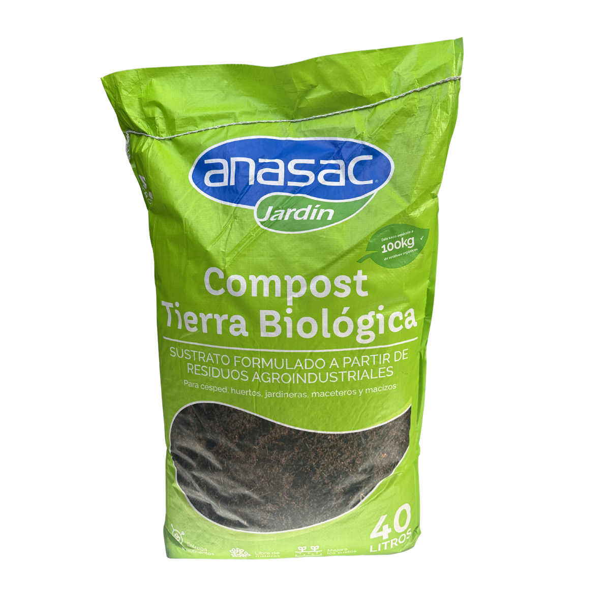 composttierra40lt Tierra Biológica Compost 40 litros - Imagen 1
