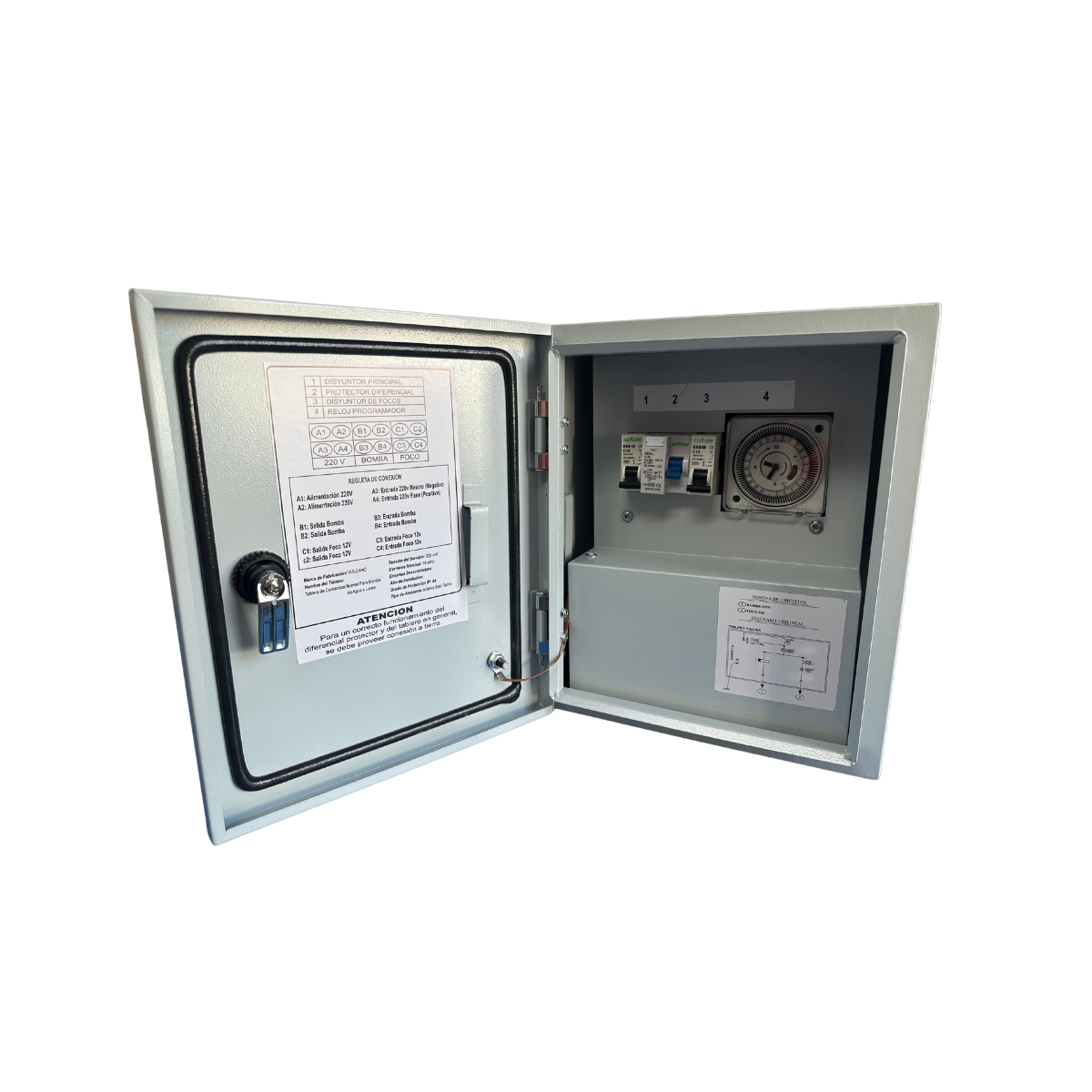 tablero2 TABLERO ELECTRICO DE 300 WATTS 12 VOLT. - Imagen 1