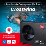 BOMBA DE CALOR PISCINA 9,5KW INVERTER RHEEM CROSSWIND 38M3 - Imagen 5