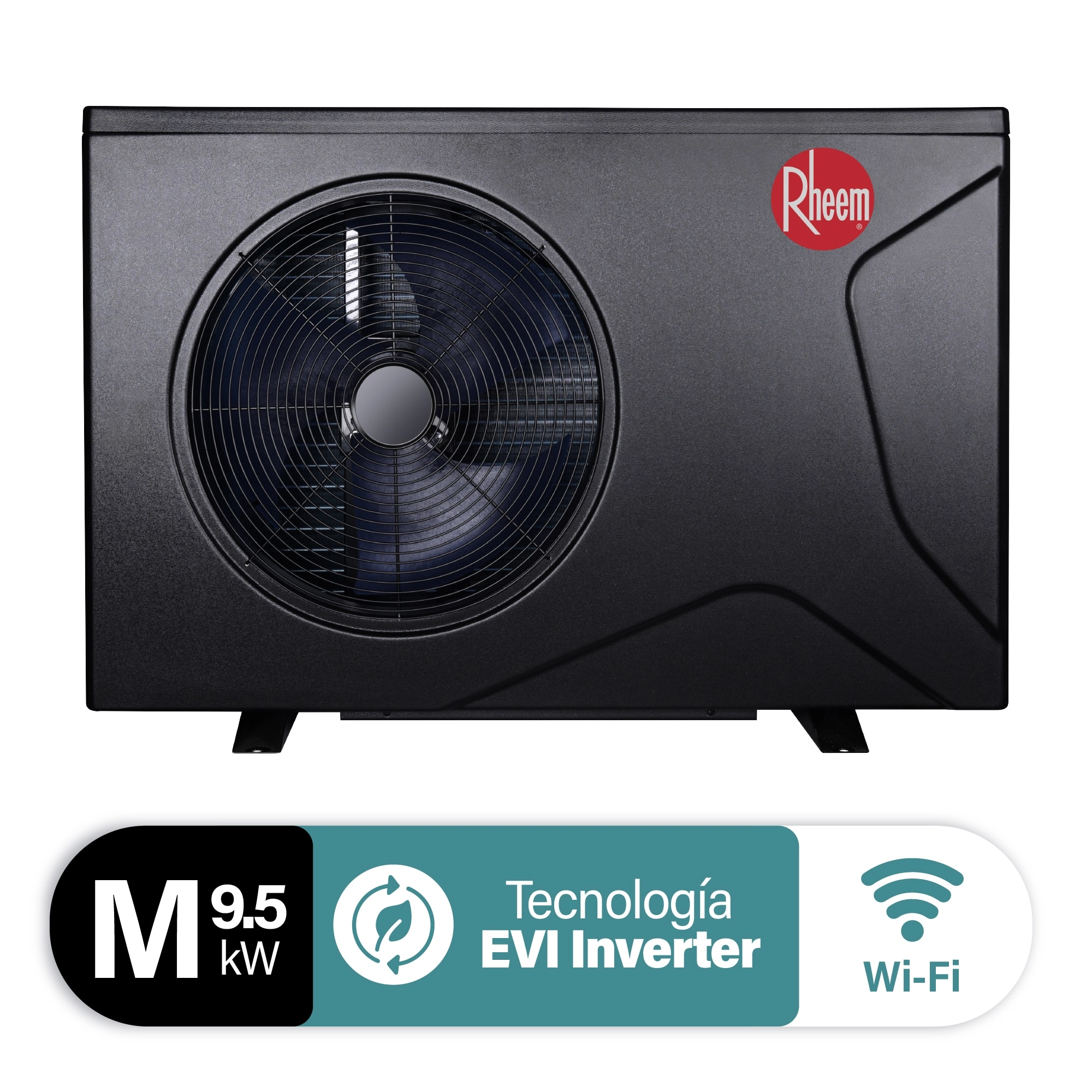 BOMBA DE CALOR PISCINA 9,5KW INVERTER RHEEM CROSSWIND 38M3 portada BOMBA DE CALOR PISCINA 9,5KW INVERTER RHEEM CROSSWIND 38M3 - Imagen 1