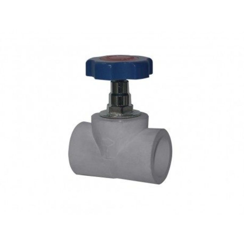 LLAVE DE PASO MANILLA PLASTICA PPR HOFFENS LLAVE DE PASO MANILLA PLASTICA PPR 20 MM HOFFENS - Imagen 1