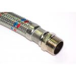 FLEXIBLE AGUA CALEFONT HI-HE 1/2" 25 CMS HOFFENS - Imagen 2