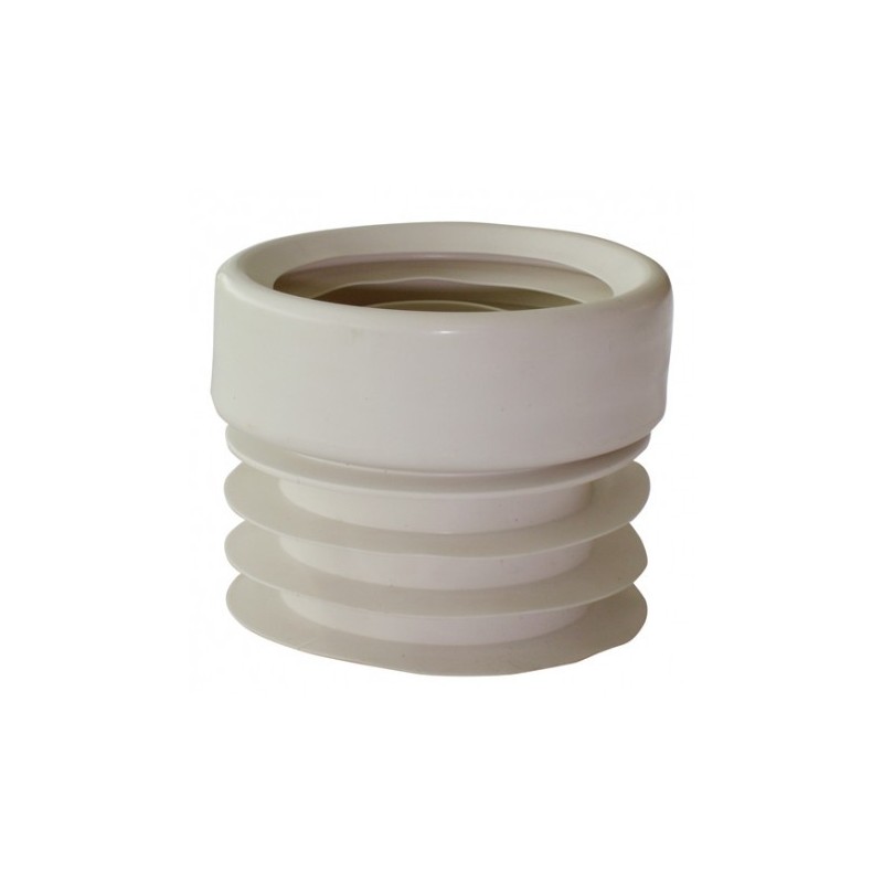 manguito-flexible-wc-110mm-concentrico ADAPTADOR FLEXIBLE WC SALIDA 110MM CONCENTRICO HOFFENS - Imagen 1