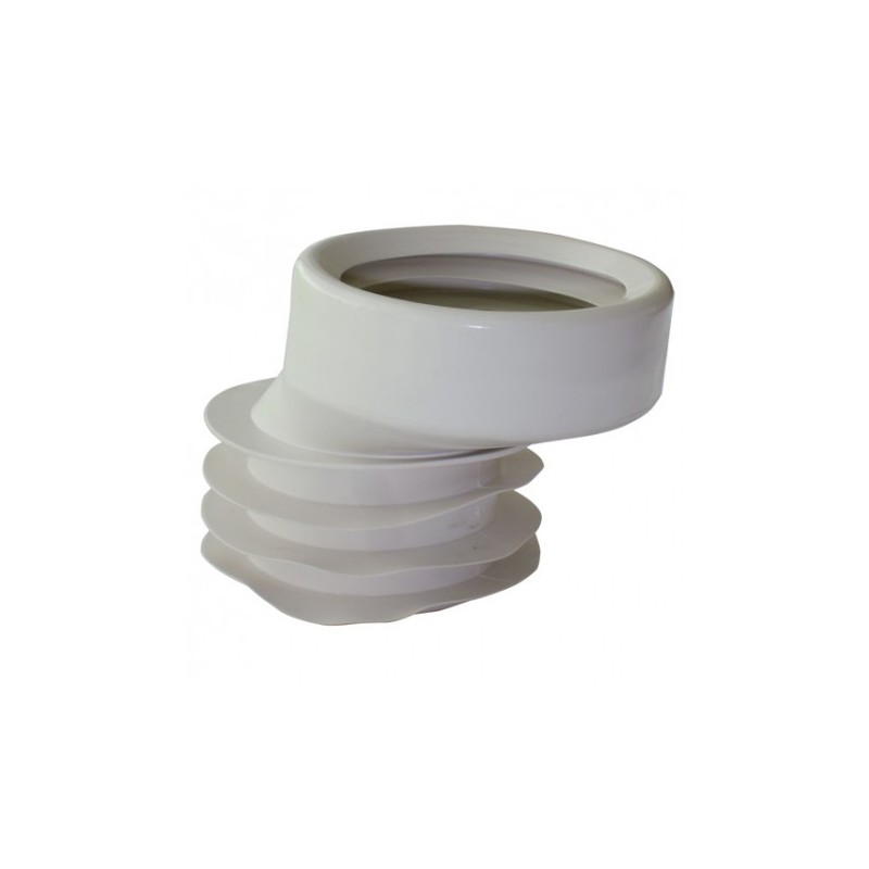 manguito-flexible-wc-110mm-excentrico ADAPTADOR FLEXIBLE WC SALIDA 110MM EXENTRICO (HASTA 20MM) HOFFENS - Imagen 1