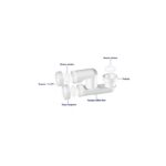 SIFON TINA Y RECEPTACULO SALIDA ORIENTABLE HOFFENS - Imagen 3