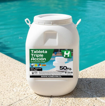 cloro tabletas 50kg homevan frente