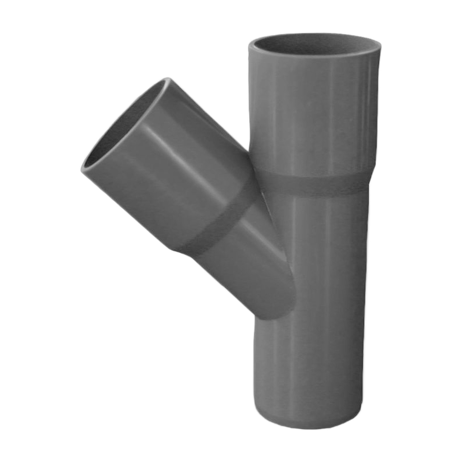 Yee PVC Sanitaria 40 x 40 mm NCh 1635 Gris Hoffens Yee PVC Sanitaria 40 x 40 mm NCh 1635 Gris Hoffens - Imagen 1