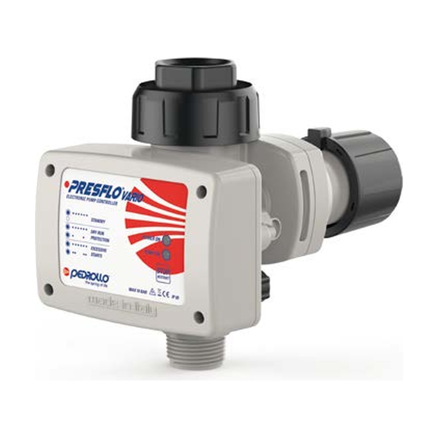 Controlador Electrónico de Presión Regulable Pedrollo PRESFLO VARIO 230V hasta 2 HP IP65 Controlador Electrónico de Presión Regulable Pedrollo PRESFLO VARIO 230V hasta 2 HP IP65 - Imagen 1