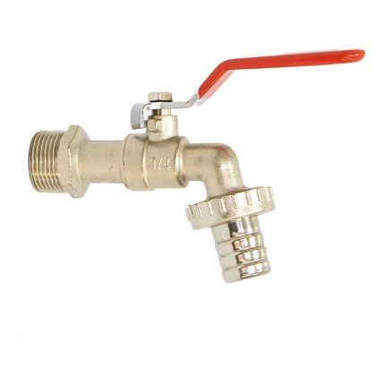 Llave de Bola Jardín Eco Zinc 1/2″ x 3/4″ Cierre Cuarto de Vuelta