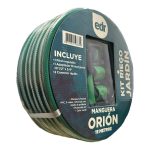 Kit Manguera 1/2″ 10 m con Pitón Regulable Verde Orión