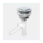 Botón Superior Cromado 38 mm para Estanque WC Hoffens