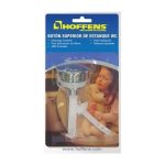 Botón Superior Cromado 38 mm para Estanque WC Hoffens