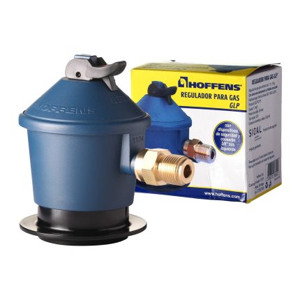 Regulador de Gas para Cilindros de 5, 11 y 15 kg 3/8" Hoffens