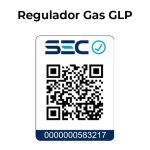 Kit Regulador de Gas Licuado con Flexible 1/2" x 3/8" de 1 m Hoffens
