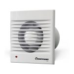 Extractor de Aire para Baño 130 m³/h 13 W Diámetro 100 mm Hoffens