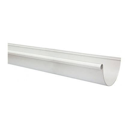 Canaleta de Techo PVC PH25 4 m Blanco Hoffens