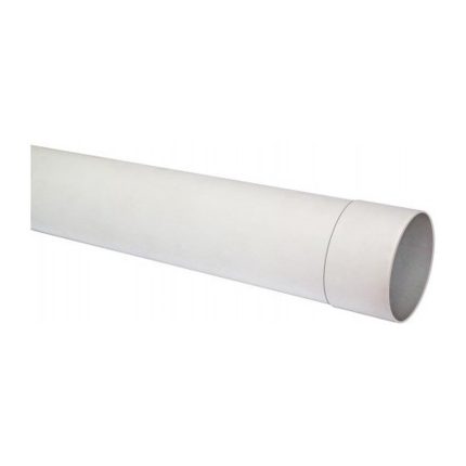Tubo Bajada Canaleta 75 mm 5 m Blanco Hoffens