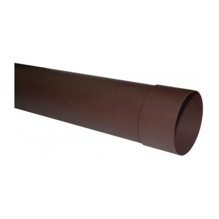 Tubo Bajada Canaleta 75 mm 3 m Café Hoffens