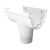 Bajada Canaleta Múltiple 75 y 80 mm Blanco Hoffens
