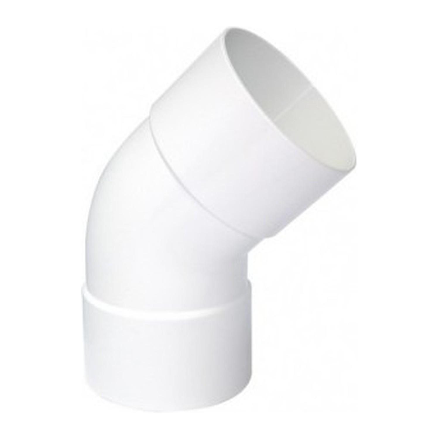 Codo Canaleta Hembra-Hembra 45° 80 mm Blanco Hoffens Codo Canaleta Hembra-Hembra 45° 80 mm Blanco Hoffens