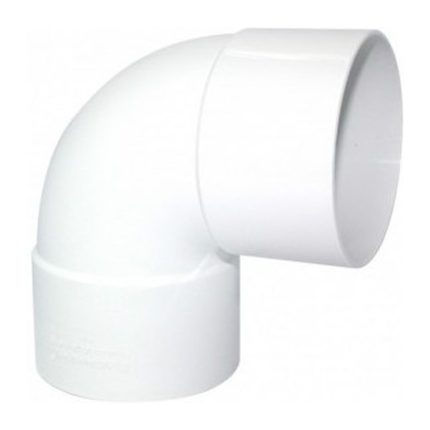 Codo Canaleta Hembra-Hembra 87,5° 80 mm Blanco Hoffens