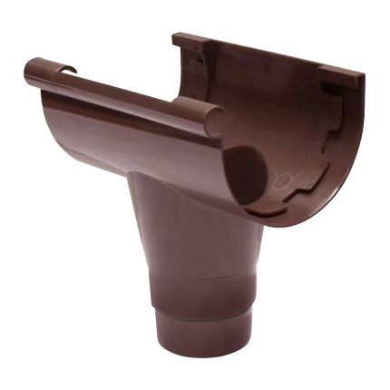 Bajada Canaleta Múltiple 75 y 80 mm Café Hoffens
