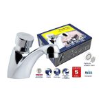 Llave Lavatorio Temporizada Quality HE 1/2" Cierre 7-8 s Hoffens