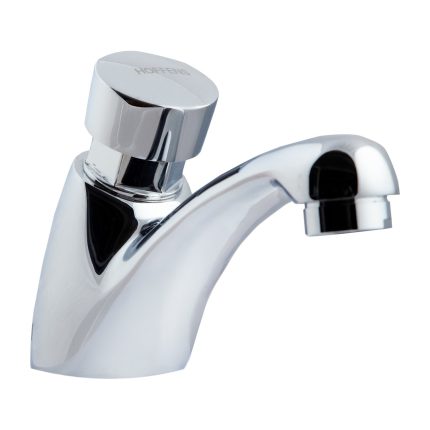 Llave Lavatorio Temporizada Quality HE 1/2" Cierre 7-8 s Hoffens