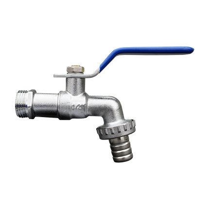 Llave de Bola Latón Manilla Azul 3/4" Hoffens