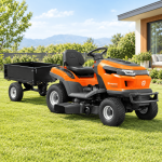 TRACTOR TS219TFM HUSQVARNA + CARRO TRACTOR - Imagen 2