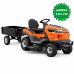 TRACTOR TS219TFM HUSQVARNA + CARRO TRACTOR