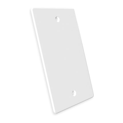 Tapa Ciega para Caja Eléctrica 116 x 74 mm con Tornillos Hoffens