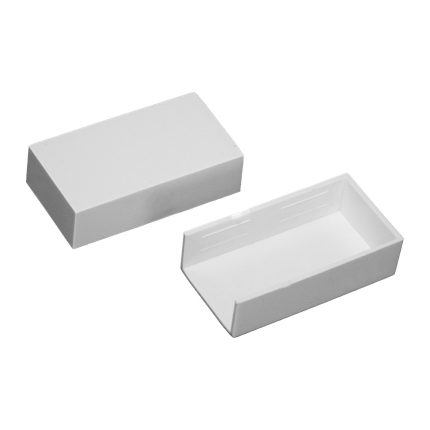 Tapa Final para Canaleta Eléctrica 20x10 mm Hoffens