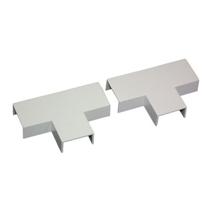 Curva T para Canaleta Eléctrica 20x10 mm Hoffens