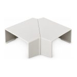 Curva Plana Móvil para Canaleta Eléctrica 100x50 mm Hoffens