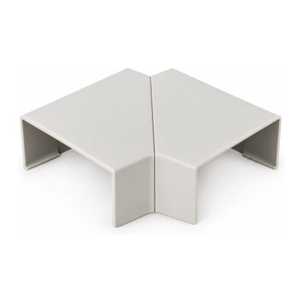 Curva Plana Móvil para Canaleta Eléctrica 100x50 mm Hoffens